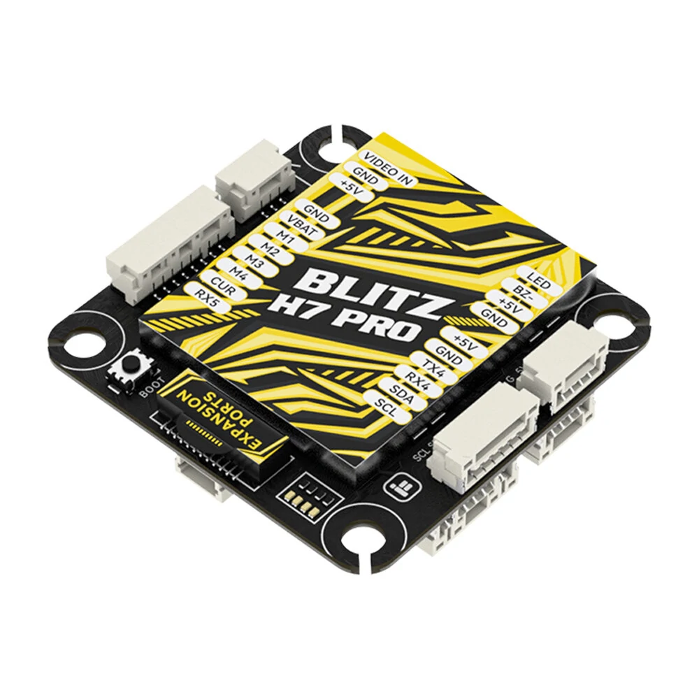 Flugsteuerung iFlight BLITZ H7 Pro OSD Baro 4-12S 35x35mm mit 5V 12V BEC-Ausgang Unterstützung Smartaudio / IRC Tramp VTX-Protokoll für FPV RC Racing Drohnen