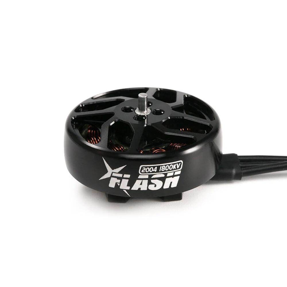 FlyFishRC Flash 2004 1800KV 6S / 2900KV 4S Brushless Motor mit 1.5mm Schaft für 3.5 Zoll, 4 Zoll Long Range und 5 Zoll Leichte FPV-Renndrohne