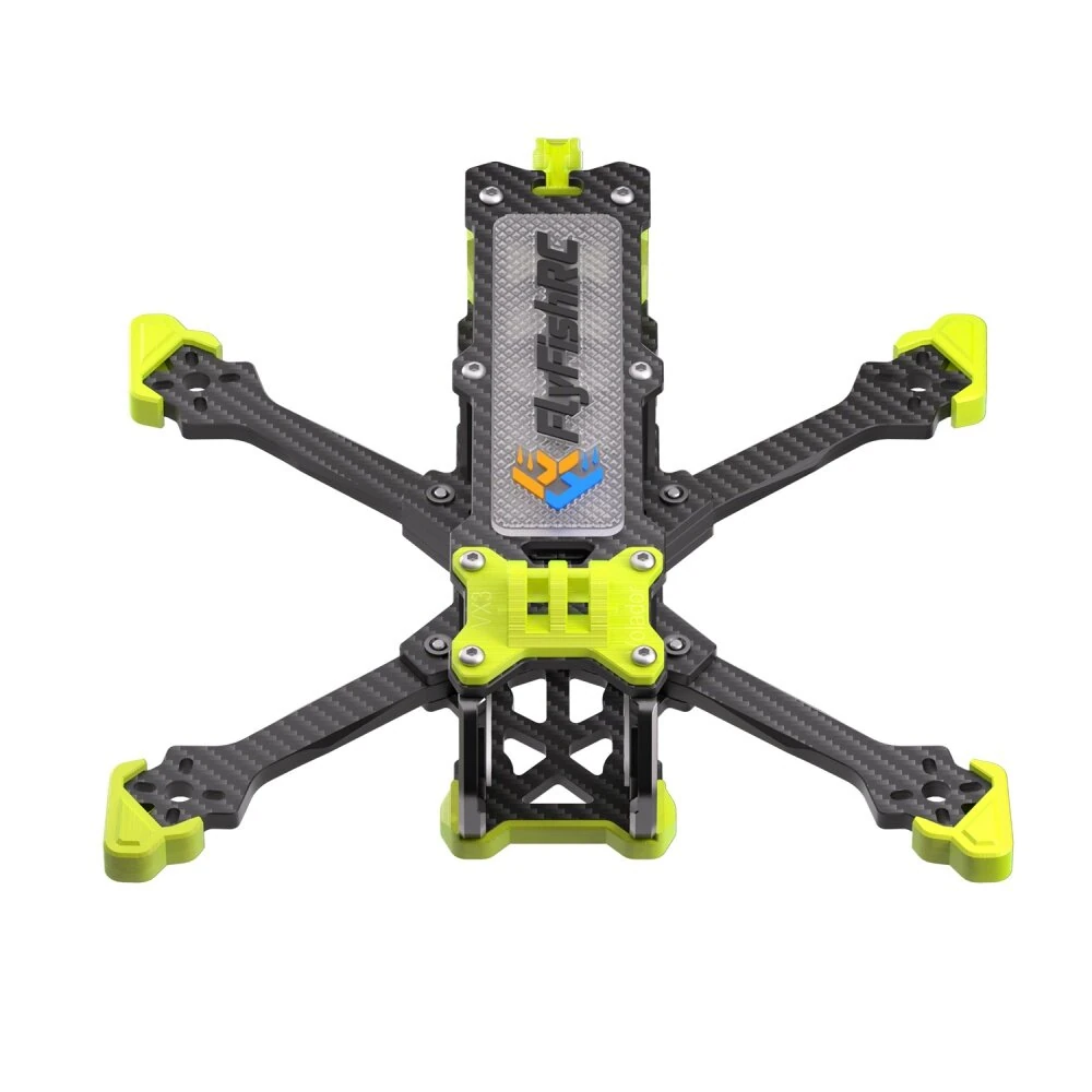 FlyFishRC Volador VX3 144mm / VX3.5 160mm Radstand 3 3,5 Zoll Freestyle-Rahmenkit Unterstützung DJI O3-Version für DIY RC Drone FPV Racing