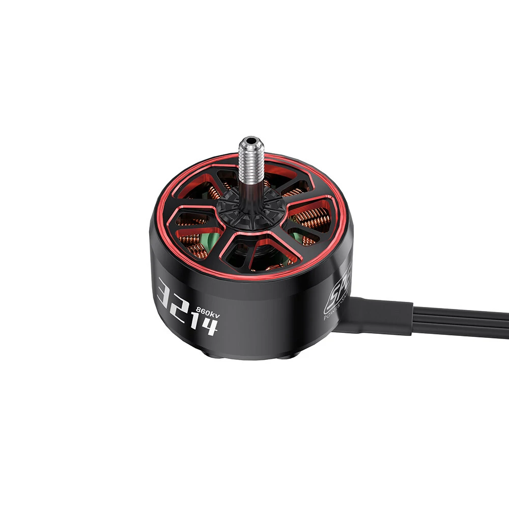 GEPRC SPEEDX2 3214 860KV 6S Brushless-Motor 12N14P für 9-Zoll- und 10-Zoll-Langstrecken-RC-FPV-Renn-Drohnen