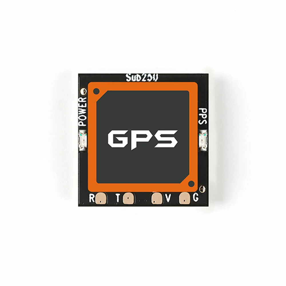 GPS-Modul SUB250 Sub M10 mit U-blox M10050-Chip, Spannungsbereich 3,3 V-5 V für fortgeschrittene Navigation und Positionsbestimmung von Drohnen und Flugzeugen