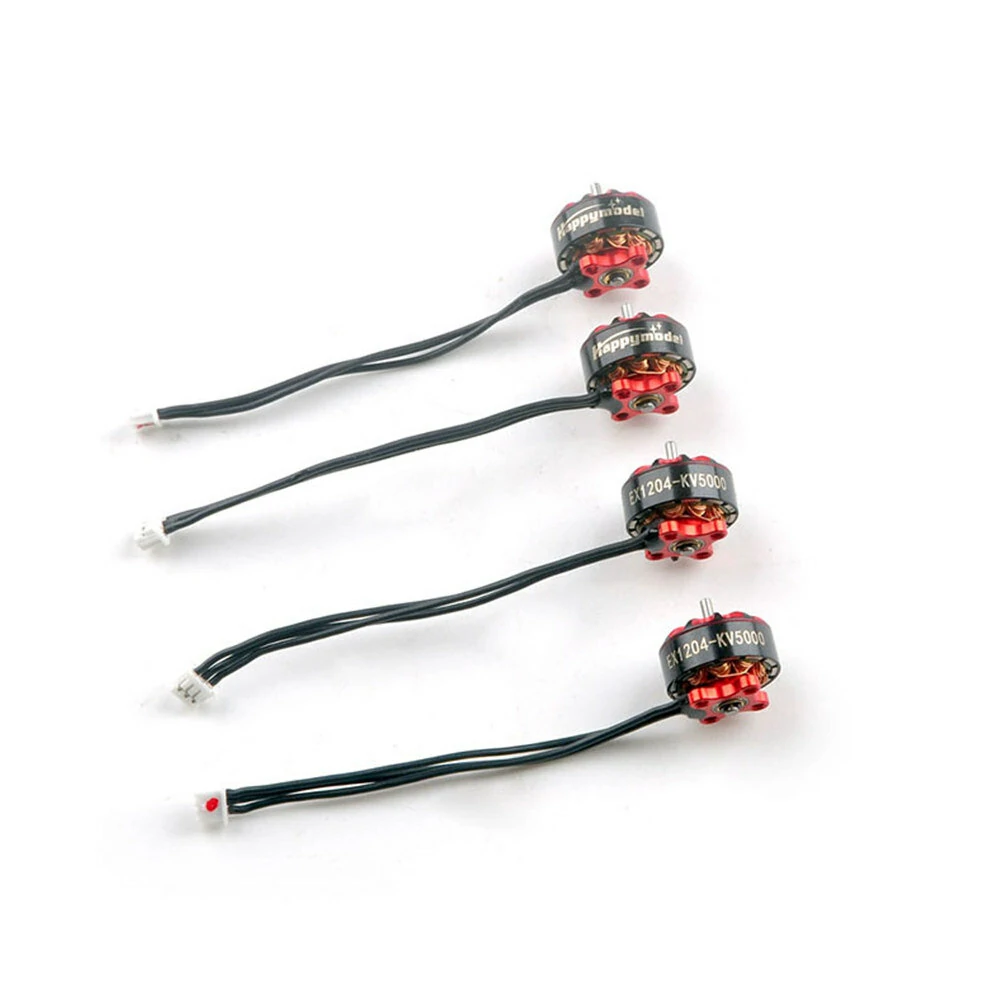 Happymodel EX1204 1204 5000KV 2-4S / 6500KV 2-3S Brushless-Motor mit 60-mm-Kabel und Stecker für 3-Zoll-Micro-RC-Drohne FPV-Rennen.