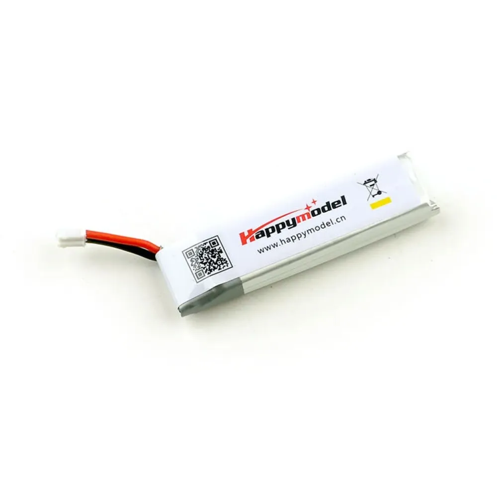 Happymodel Moblite7 Ersatzteil 1S 3.8V 650mAh 30C Lipo Lihv Batterie mit PH2.0-Anschluss für FPV Racing RC Drohne