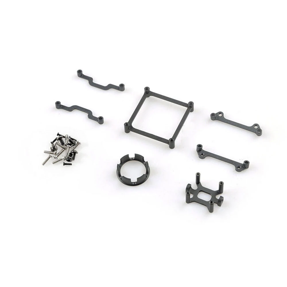 Happymodel Naked DJI O3 Nano Aluminiumlegierung Halterung Kit kompatibel mit Mobula8 DJI O3 RC Drohne FPV Racing