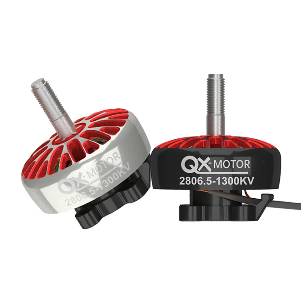 QX-MOTOR 2806.5 1300KV 1800KV 3-6S Brushless-Motor mit 5mm Welle für DIY 6 / 7 Zoll Langstrecken-RC-Drohne FPV-Rennen