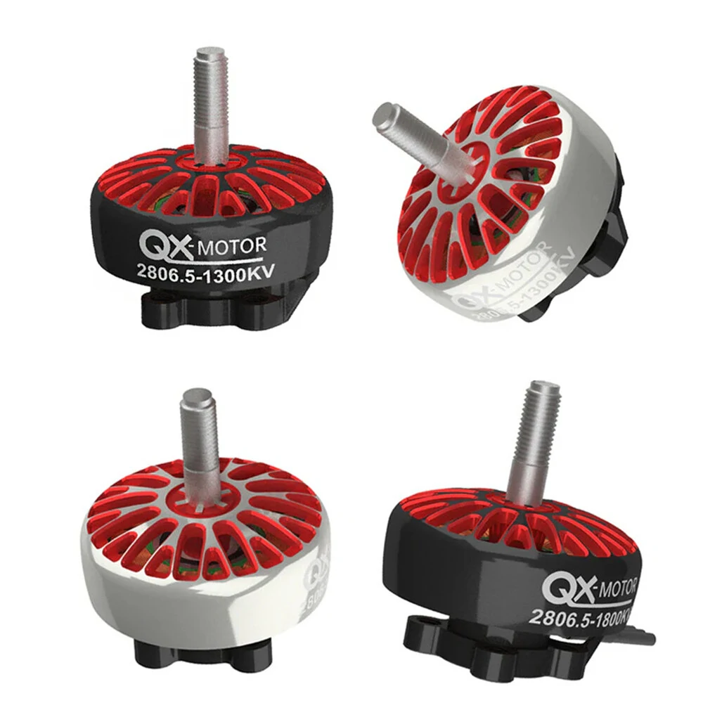 QX-MOTOR 2806.5 1300KV 1800KV 3-6S Brushless-Motor mit 5mm Welle für DIY 6 / 7 Zoll Langstrecken-RC-Drohne FPV-Rennen