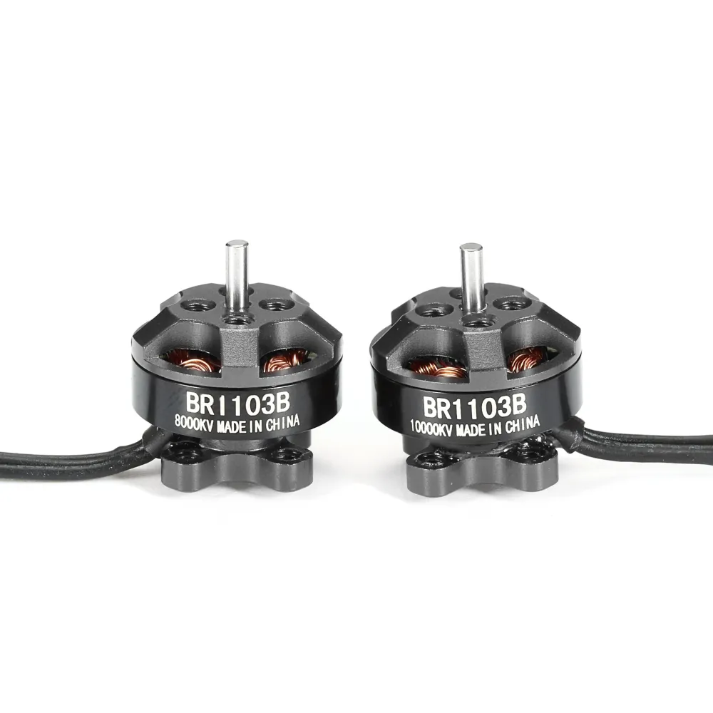 Racerstar Racing Edition 1103 BR1103B 8000KV 10000KV 1-3S Brushless Motor Schwarz für 50-100 RC Drohnen FPV Racing