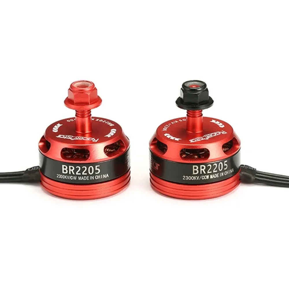 Racerstar Racing Edition 2205 BR2205 2300KV 2-4S Bürstenloser Motor Rot für 220 250 RC Drone FPV Racing