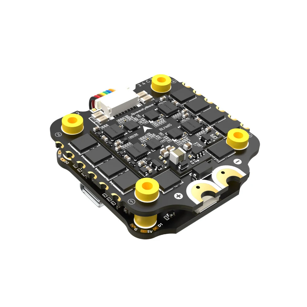 SpeedyBee F405 V3 BLS 60A 4In1 ESC F4 OSD Flugsteuerung 3-6S mit 9V 5V 3.3V BEC Ausgang Stack für RC Drone FPV Racing