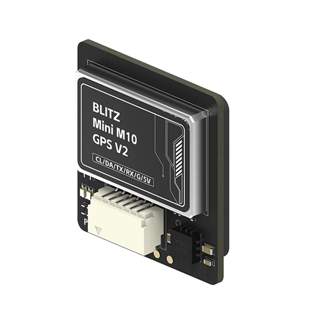 iFlight BLITZ Mini M10 GPS Modul QMC5883L Kompass 18.2x18.2mm GPS Keramikantenne für RC Flugzeug FPV-Renn-Drohne Quadrokopter - GPS Modul