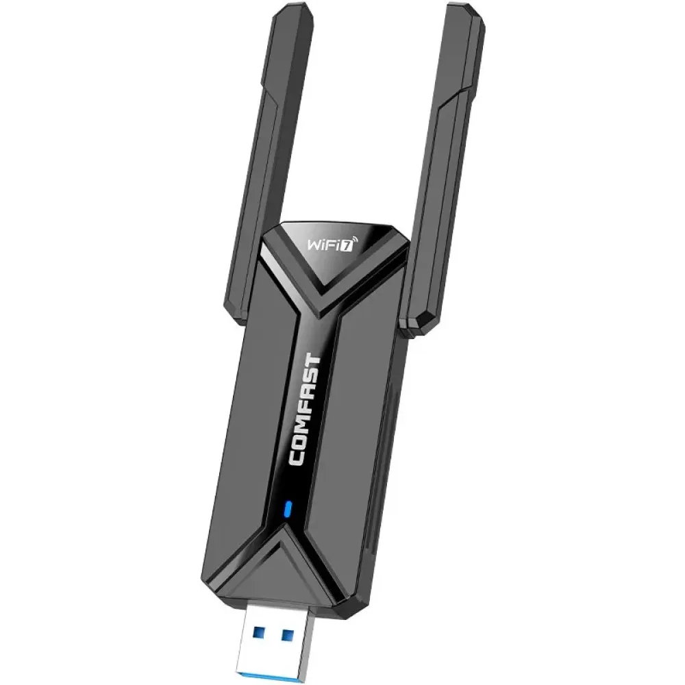 COMFAST CF-983BE WiFi 7 USB-Adapter 2.4G 5.8G 6GHz WLAN-Karte 802.11be 6500Mbps Treiberloser WiFi-Adapter für Win 10/11