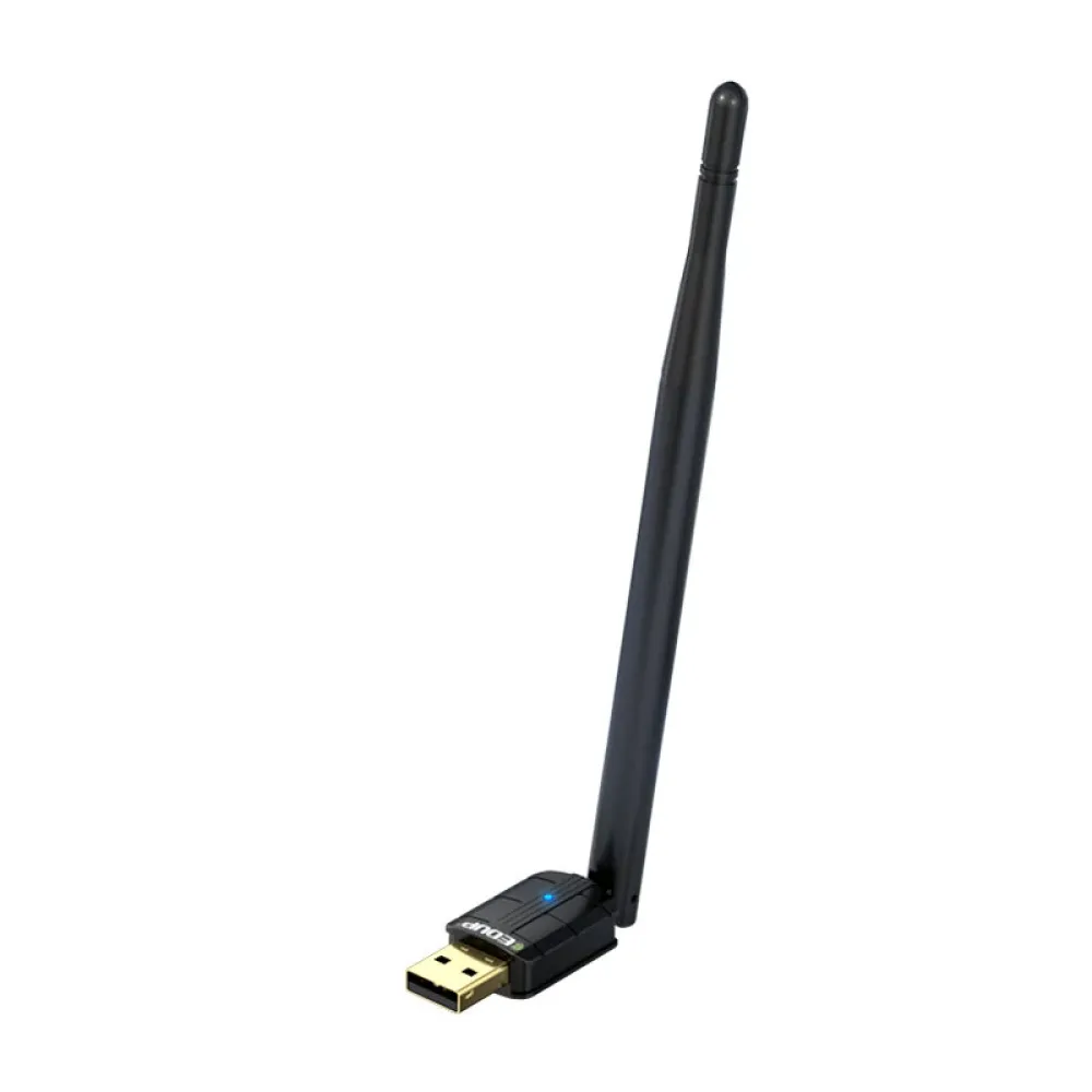 EDUP EP-AX300GS USB WiFi6 Adapter 300M Treiberfreier Wireless-Netzwerkkarte mit 5dBi Hochleistungsantenne LAN-Adapter für PC-Computer