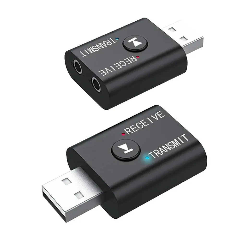 M188 2-in-1 USB Bluetooth 5.0 Transmitter Receiver Wireless Adapter für Computer, TV, Laptop, Lautsprecher und Headset