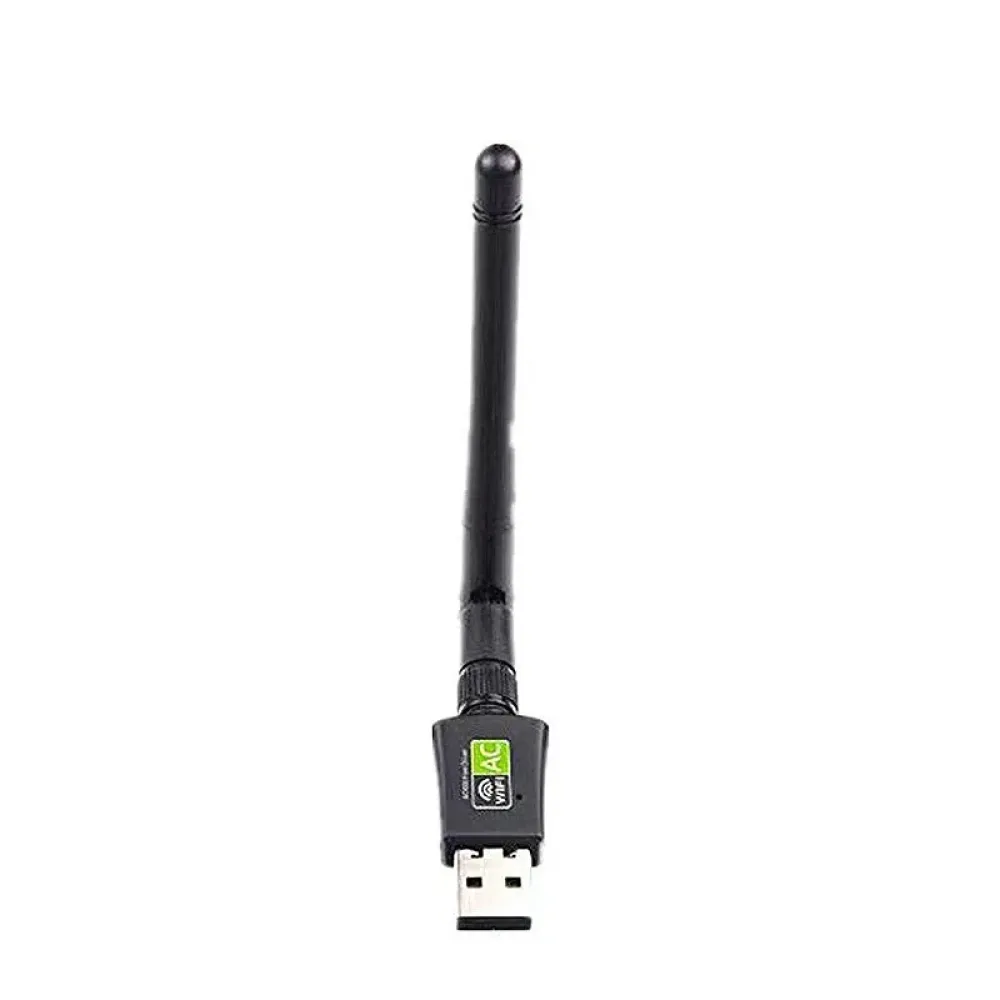 Mini USB WLAN-Adapter 600M Wireless-Netzwerkkarte 2,4G/5G LAN Wi-Fi-Empfänger Dongle für PC Windows