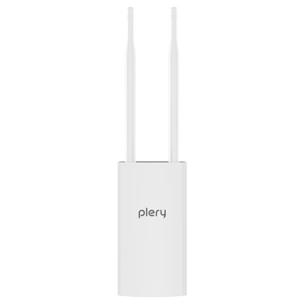 PLERY R724 300Mbps Außen 4G Router mit 4*5dBi Antenne IP66 Wasserdicht Unterstützung für Nano-SIM-Karte 2.4GHz Wireless LTE Sicherheits-Router