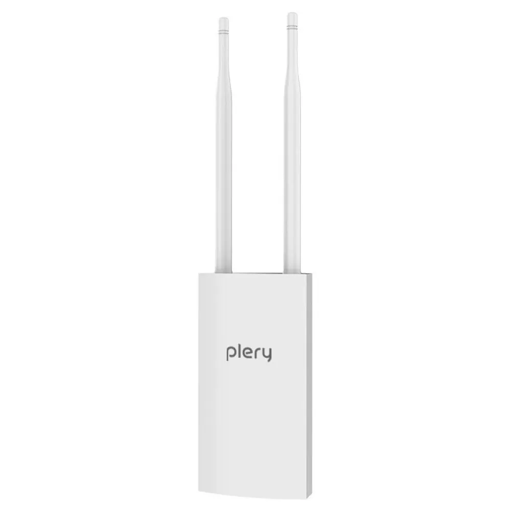 PLERY R724 300Mbps Außen 4G Router mit 4*5dBi Antenne IP66 Wasserdicht Unterstützung für Nano-SIM-Karte 2.4GHz Wireless LTE Sicherheits-Router