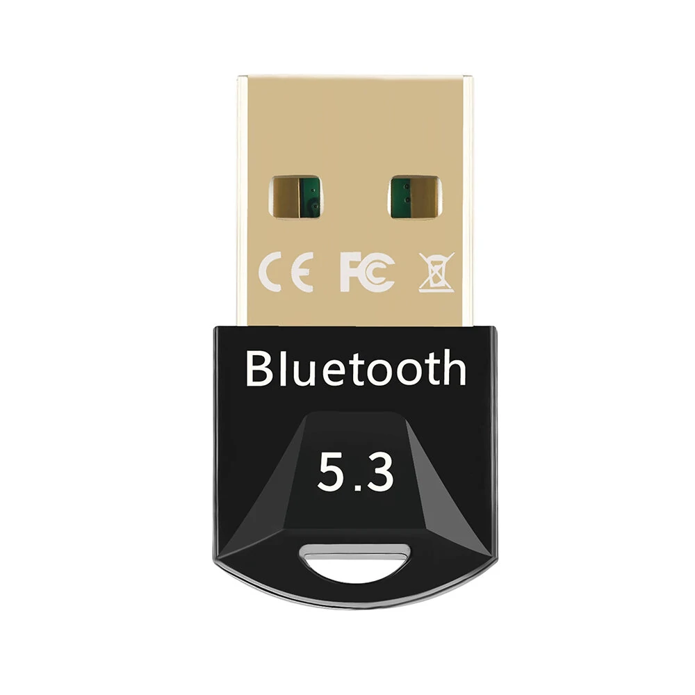 RTL801 Bluetooth-kompatibler 5.3 USB-Adapter Dongle, 3 Mbit/s, Plug-and-Play, drahtloser Sender/Empfänger für Desktop-PC und Drahtlosmaus