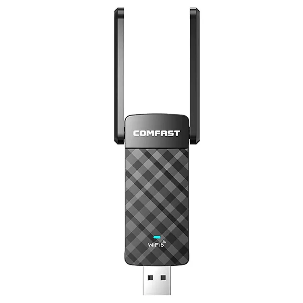 Wireless-Netzwerkkarte COMFAST AX1800 WiFi 6 USB-Adapter Dualband 2,4G/5GHz USB 3.0 WiFi6-Dongle für Windows10/11