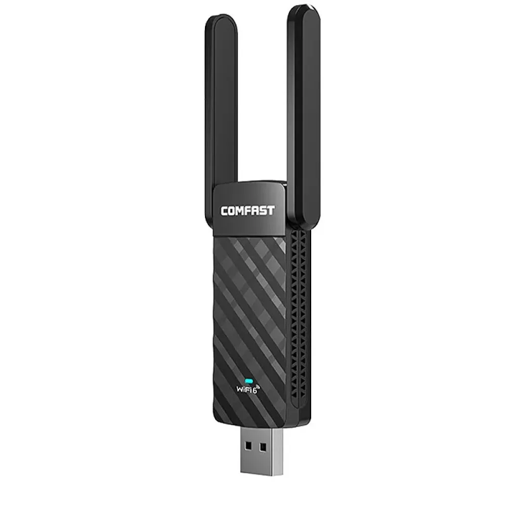 Wireless-Netzwerkkarte COMFAST AX1800 WiFi 6 USB-Adapter Dualband 2,4G/5GHz USB 3.0 WiFi6-Dongle für Windows10/11