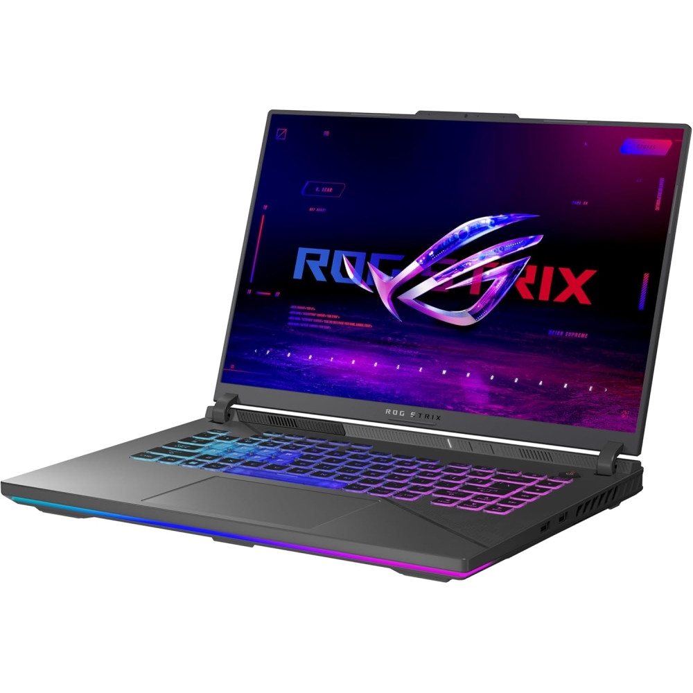 ASUS ROG Strix G16 (2024) Gaming Laptop, 16 Zoll ROG Nebula Display 16:10 QHD 240Hz, NVIDIA® GeForce RTX™ 4070, Intel® Core™ i9-14900HX, 16GB DDR5-5600, 1TB PCIe Gen4 SSD, Wi-Fi 6 E, Win 11 ,