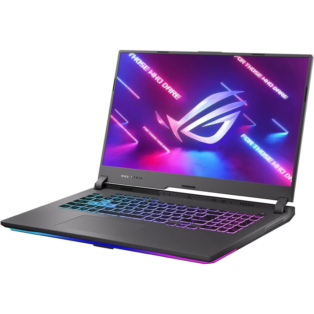 ASUS ROG Strix G17 (2022) Gaming Laptop, 17,3 Zoll 144Hz IPS FHD Display, NVIDIA GeForce RTX 3050 GPU, AMD Ryzen 7 6800H Prozessor, 16GB DDR5 RAM, 512GB SSD, RGB Tastatur, Windows 11, G713RC-RS73