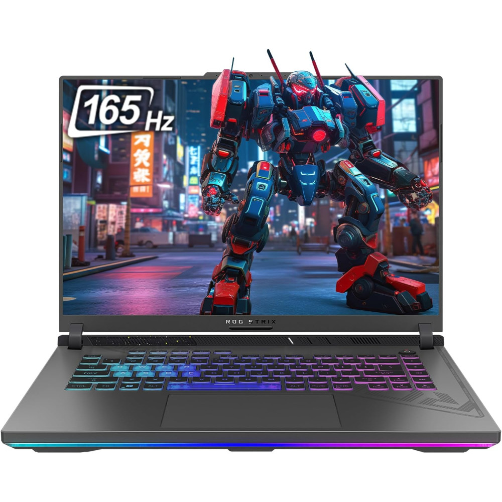 ASUS Rog Strix G16 Gaming Laptop, Intel i9-13980HX, 64GB DDR5 Ram, 4TB PCle SSD, 40.6 cm QHD+ (1920x1200), NVIDIA Geforce RTX 4060, W11 Home