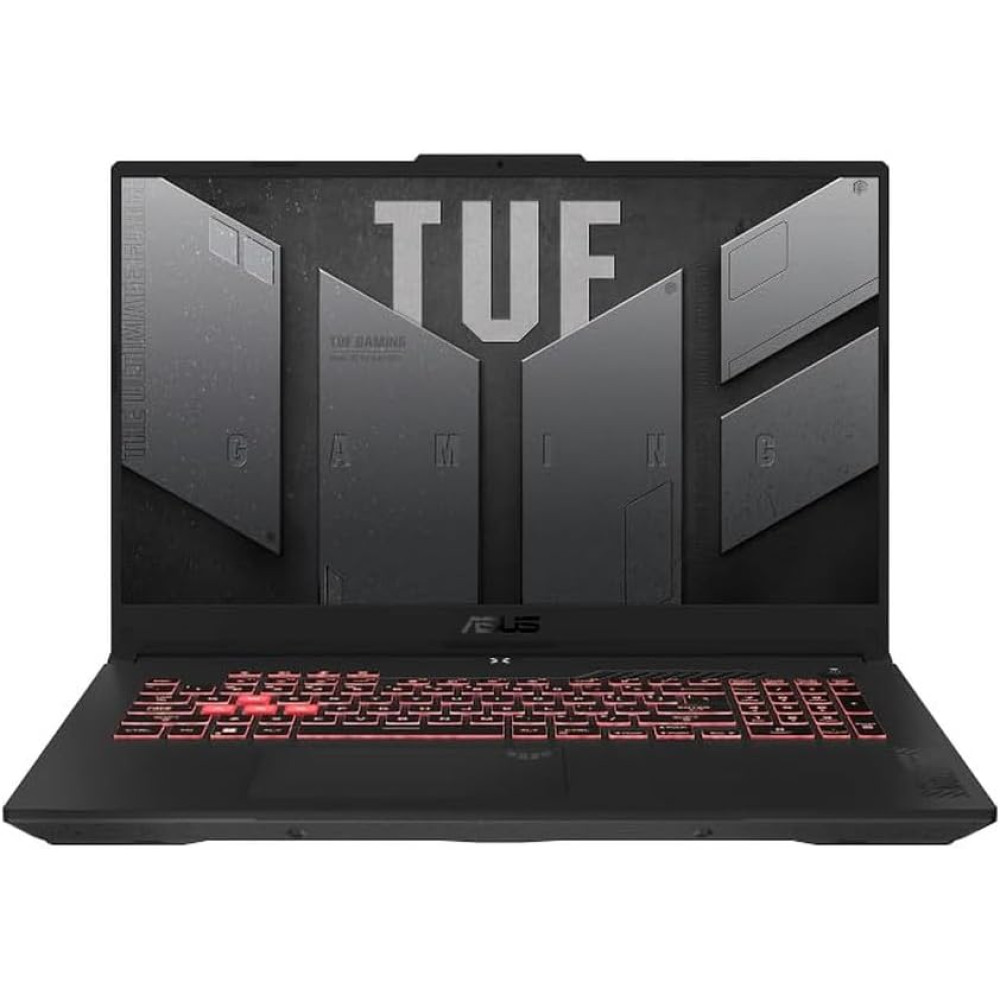 ASUS TUF Gaming A15 (2023) Gaming Laptop, 15,6 Zoll FHD 144Hz, 100% sRGB Display, GeForce RTX 4050, AMD Ryzen 7 7735HS, 16GB DDR5, 1TB PCIe SSD, Wi-Fi 6E, Windows 11, FA507NU-DS74, Mecha Gray