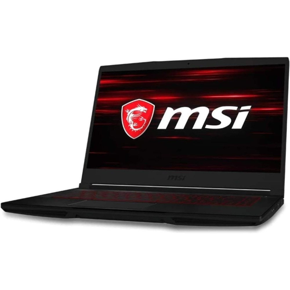 MSI Computer GF63, NVIDIA GeForce GTX 1650 Graphics, 39.6 cm 8GB 256GB Intel Core i5-10300H X4 2.5GHz Win10, Schwarz