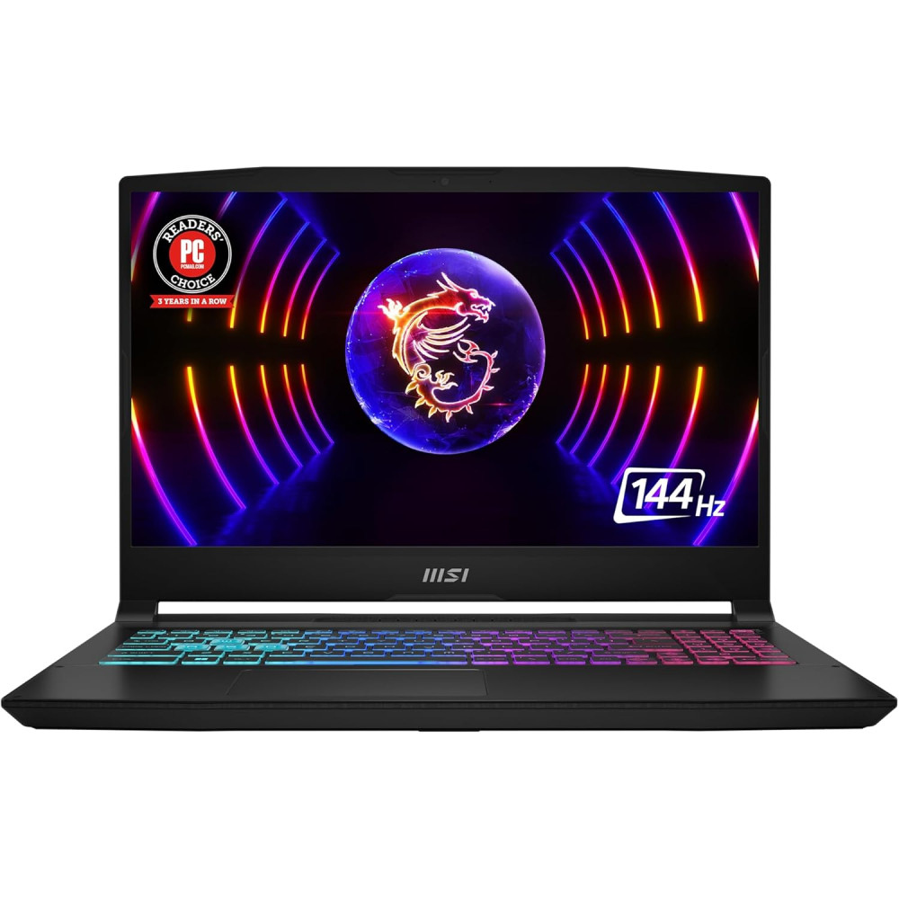 MSI Katana 15 Laptop:Intel Core i7-13620H, GeForce RTX 4060, 15.6 Zoll FHD 144Hz, 16GB DDR5, 1TB NVMe SSD, USB 3.2 Gen1 Type C w/DP, Cooler Boost 5, Win 11 Pro:Black B13VFK-1264US