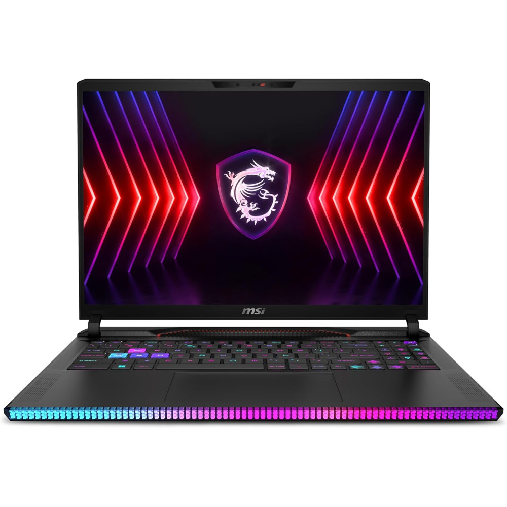 MSI Raider GE68HX 16 Zoll 144Hz MiniLED UHD+ Gaming Laptop:Intel Core i9-14900HX, NVIDIA Geforce RTX 4080, 64GB DDR5, 2TB NVMe SSD, Thunderbolt 4, Cooler Boost 5, Win 11 Home:Black 14VHG-286US