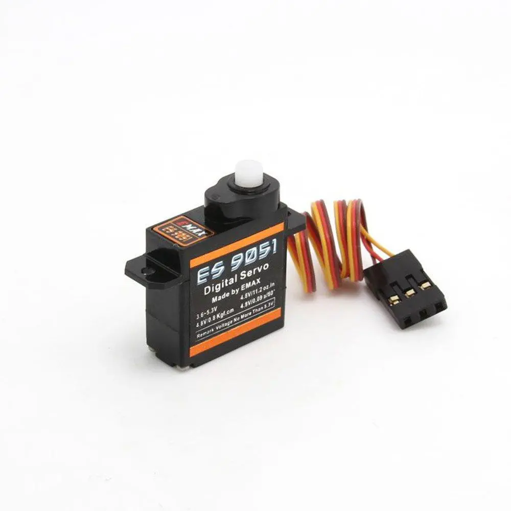 6PCS Emax ES9051 4.3g Digitales Mini-Servo für RC-Modell