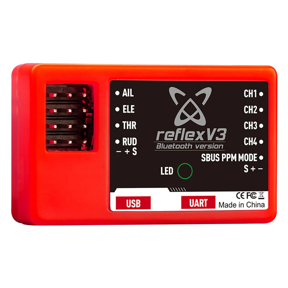 FMS Reflex V3 stabiler Flugcontroller mit integriertem Bluetooth für RC-Flugzeug