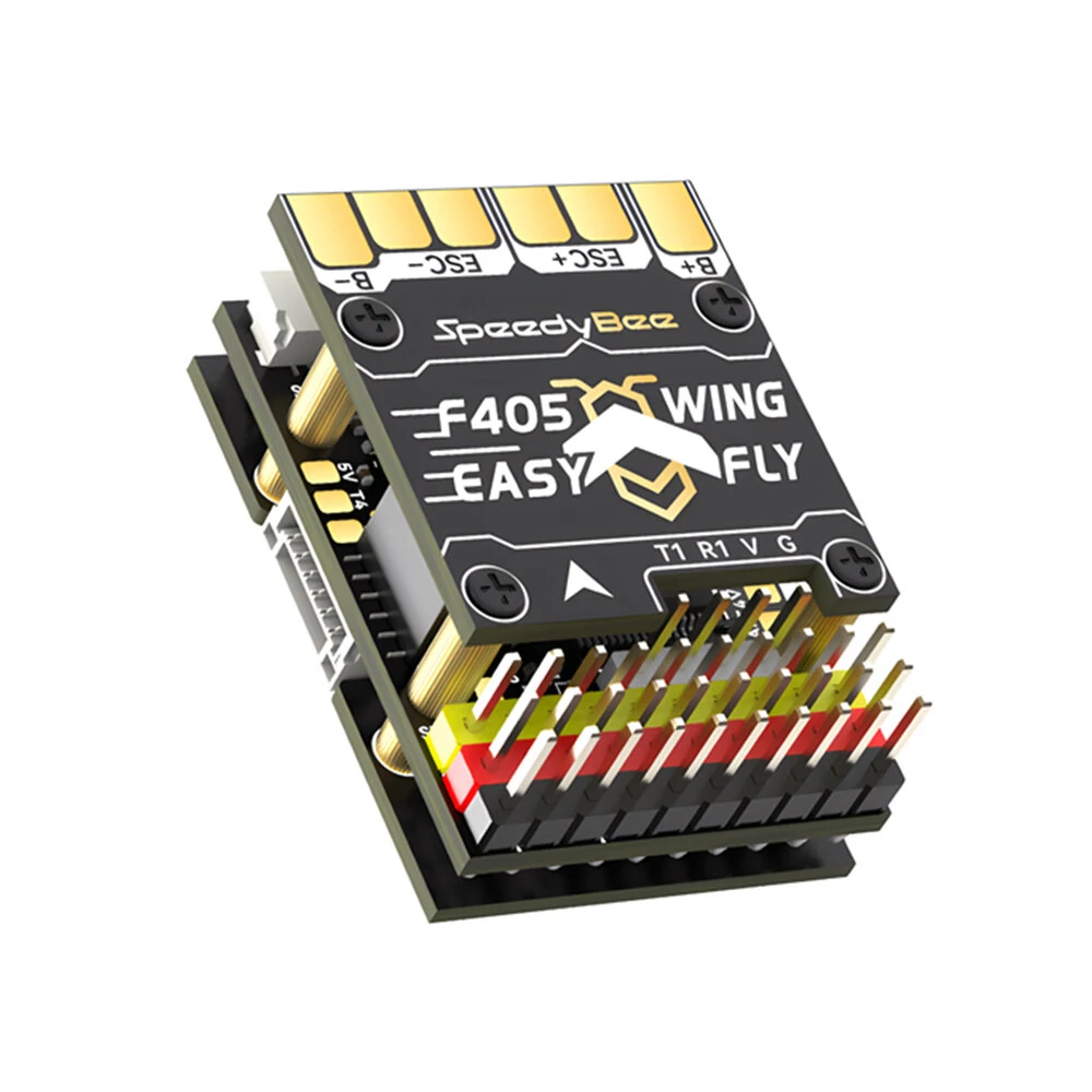 SpeedyBee F405 WING MINI Flugregler für Fixflügel. Unterstützung von INAV Ardupilot VTOL für RC-Flugzeuge.