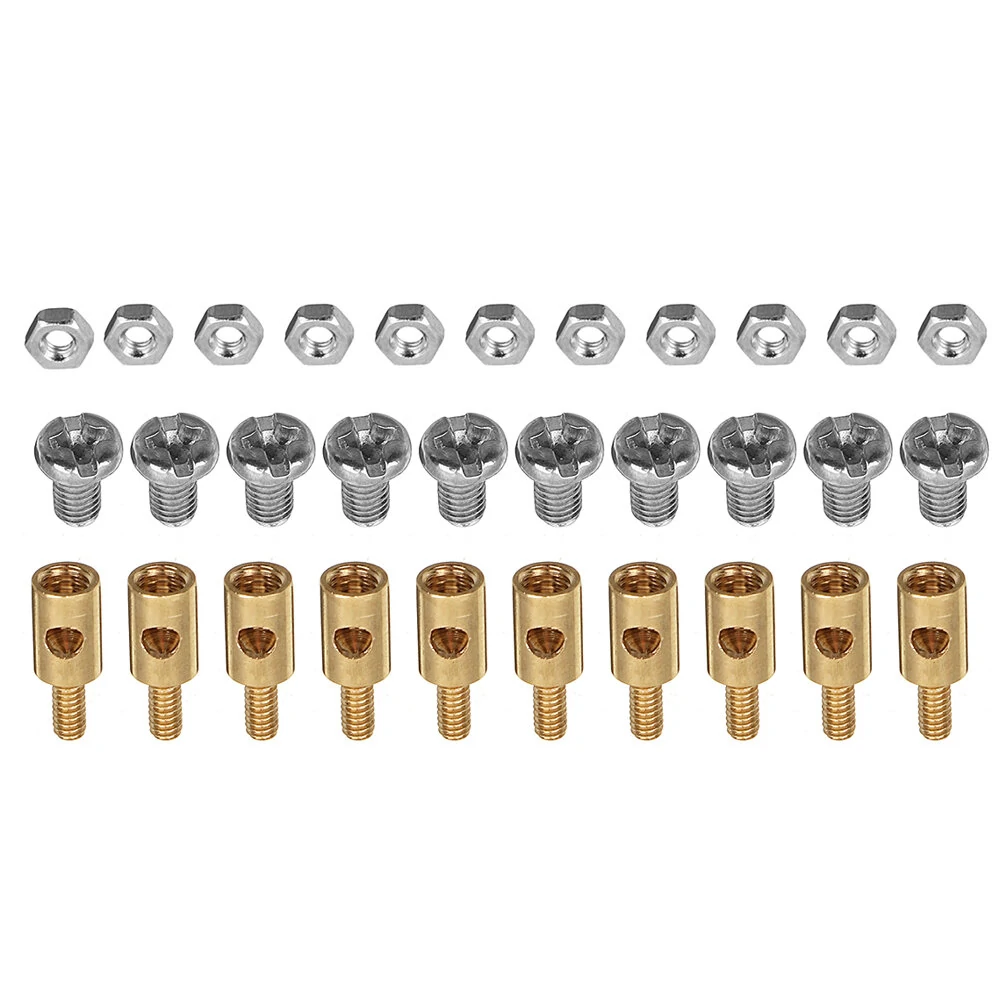 Verstellbare Pushrod-Verbindungen von 1,3 mm 1,8 mm 2,1 mm 2,5 mm 3,1 mm Verbindungsstopper für RC-Flugzeuge