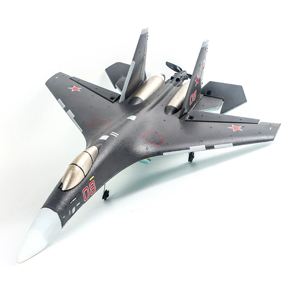 Aktualisierte Version des QF009 SU-35 Fighter Brushless Flugzeugs mit 375mm Spannweite, 2,4GHz, 4CH 3D/6D schaltbarem 6-Achsen Gyro EPP RC Flugzeug