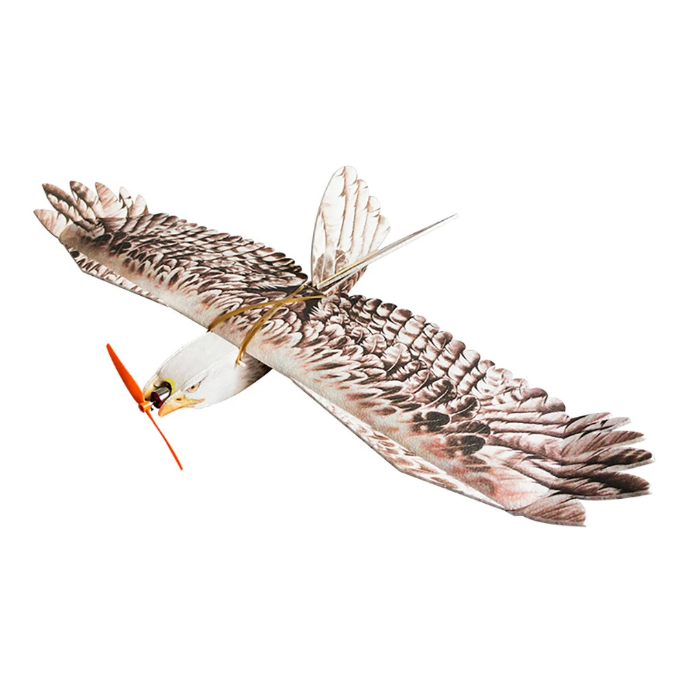 Dancing Wings Hobby E15 Biomimetischer Mini-Adler mit 1200mm Spannweite aus EPP-Schaum, RC-Segelflugzeug mit elektrischem Flügelbausatz / KIT+Power Combo