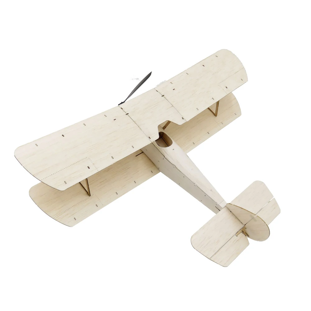 Dancing Wings Hobby K6 Sopwith Pup 378mm Spannweite Balsa Holz Micro RC Flugzeug Kriegsflugzeug Doppeldecker KIT/ KIT+Power Combo