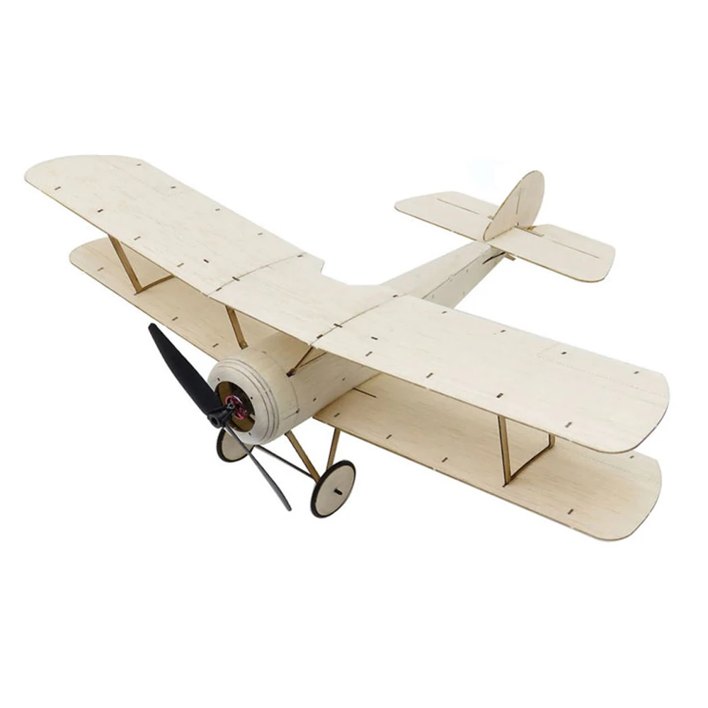 Dancing Wings Hobby K6 Sopwith Pup 378mm Spannweite Balsa Holz Micro RC Flugzeug Kriegsflugzeug Doppeldecker KIT/ KIT+Power Combo