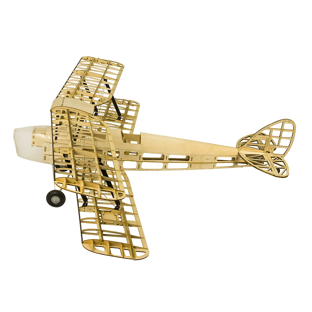 Dancing Wings Hobby S19 Mini Tiger Moth 980 mm Spannweite Balsaholz RC Flugzeug Doppeldecker KIT / KIT + Power Combo