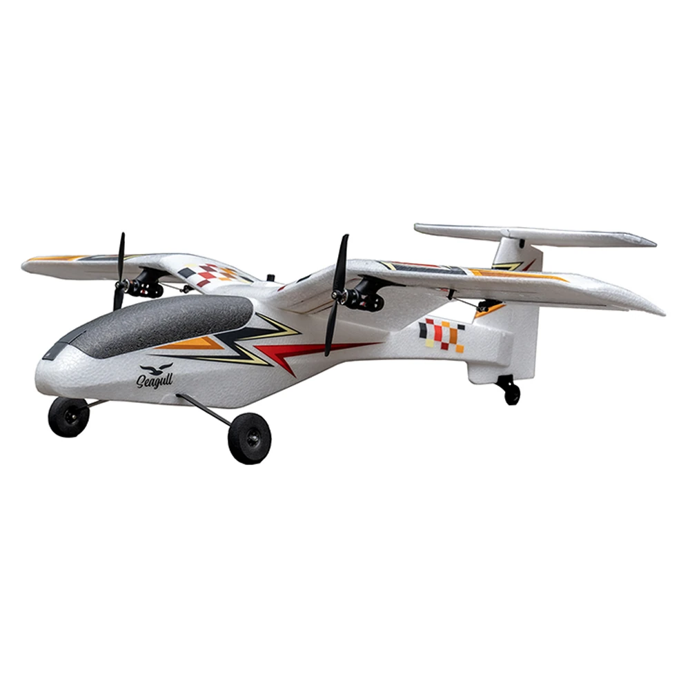 ESKY Möwe 760mm Spannweite 2.4G 6CH Doppelmotor EPP RC Gleitflugzeug mit Flugcontroller BNF/RTF