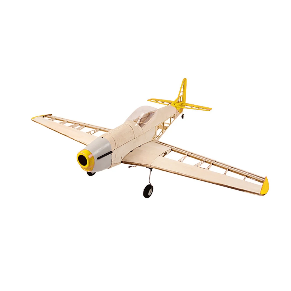 JWRC P-51 Mustang Spannweite 1010mm Balsa-Holz-RC-Flugzeug Warbird Bausatz