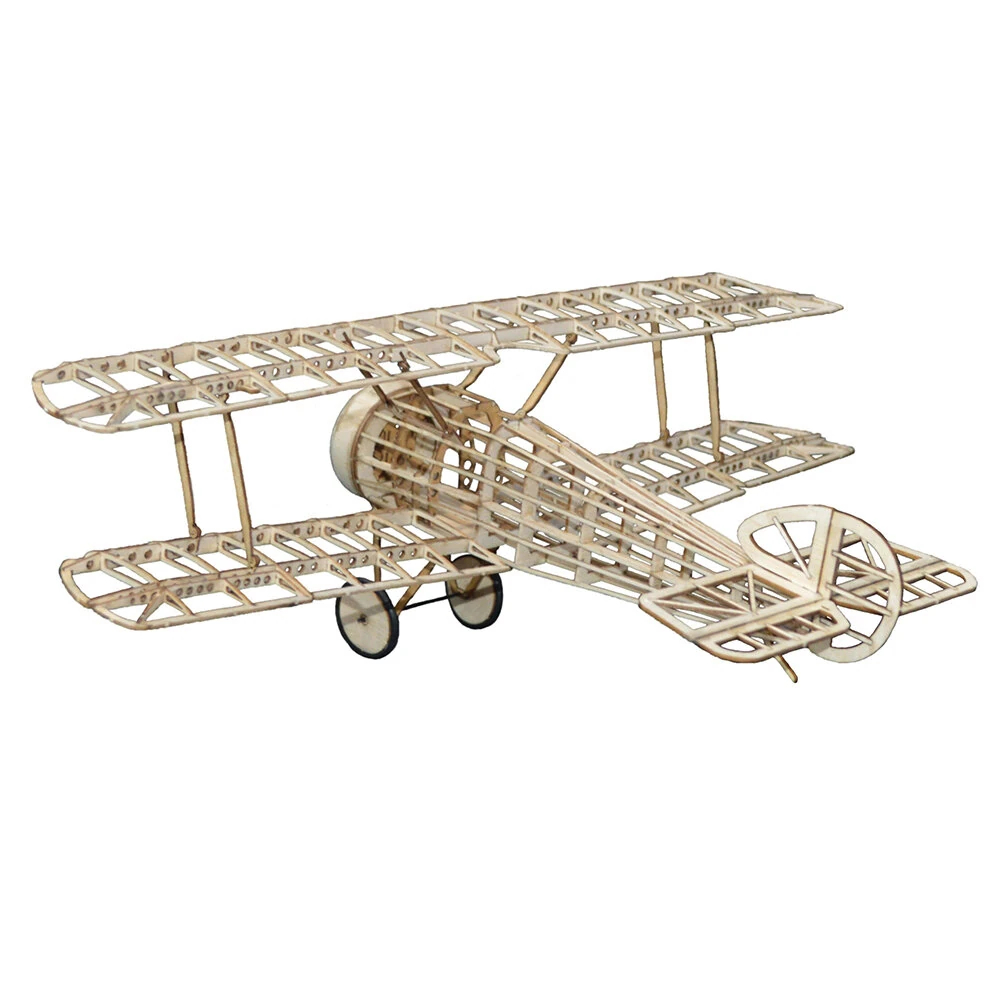 Miniatur Holzmodell des Sopwith Camel Flugzeugs von Tony Ray mit 380 mm Spannweite RC Bausatz