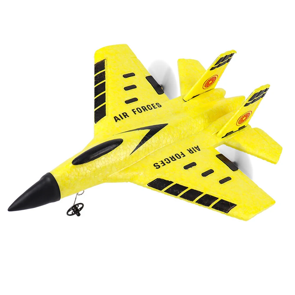 SU35 2526 2.4GHz 2-Kanal RC-Gleitflugzeug aus EPP-Schaumstoff mit eingebautem Gyro und LED-Licht RTF für Anfänger