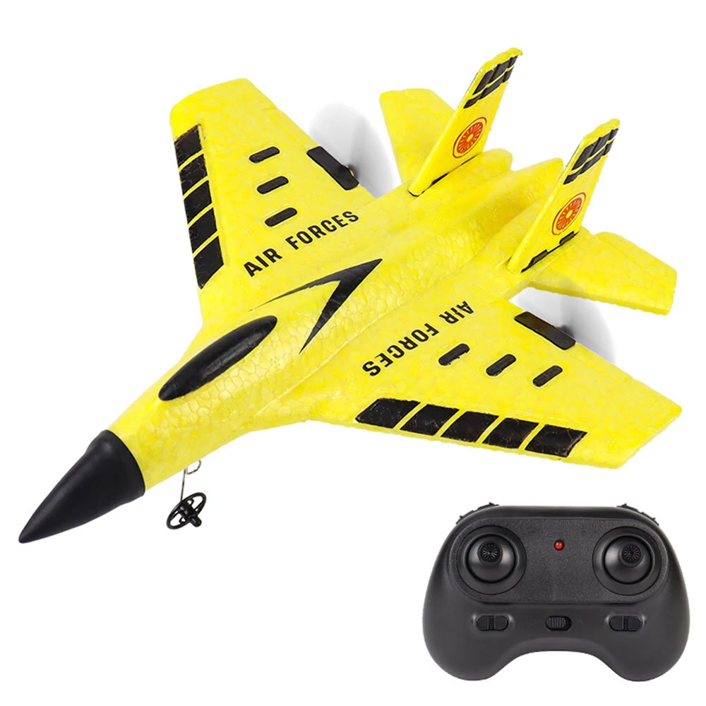 SU35 2526 2.4GHz 2-Kanal RC-Gleitflugzeug aus EPP-Schaumstoff mit eingebautem Gyro und LED-Licht RTF für Anfänger