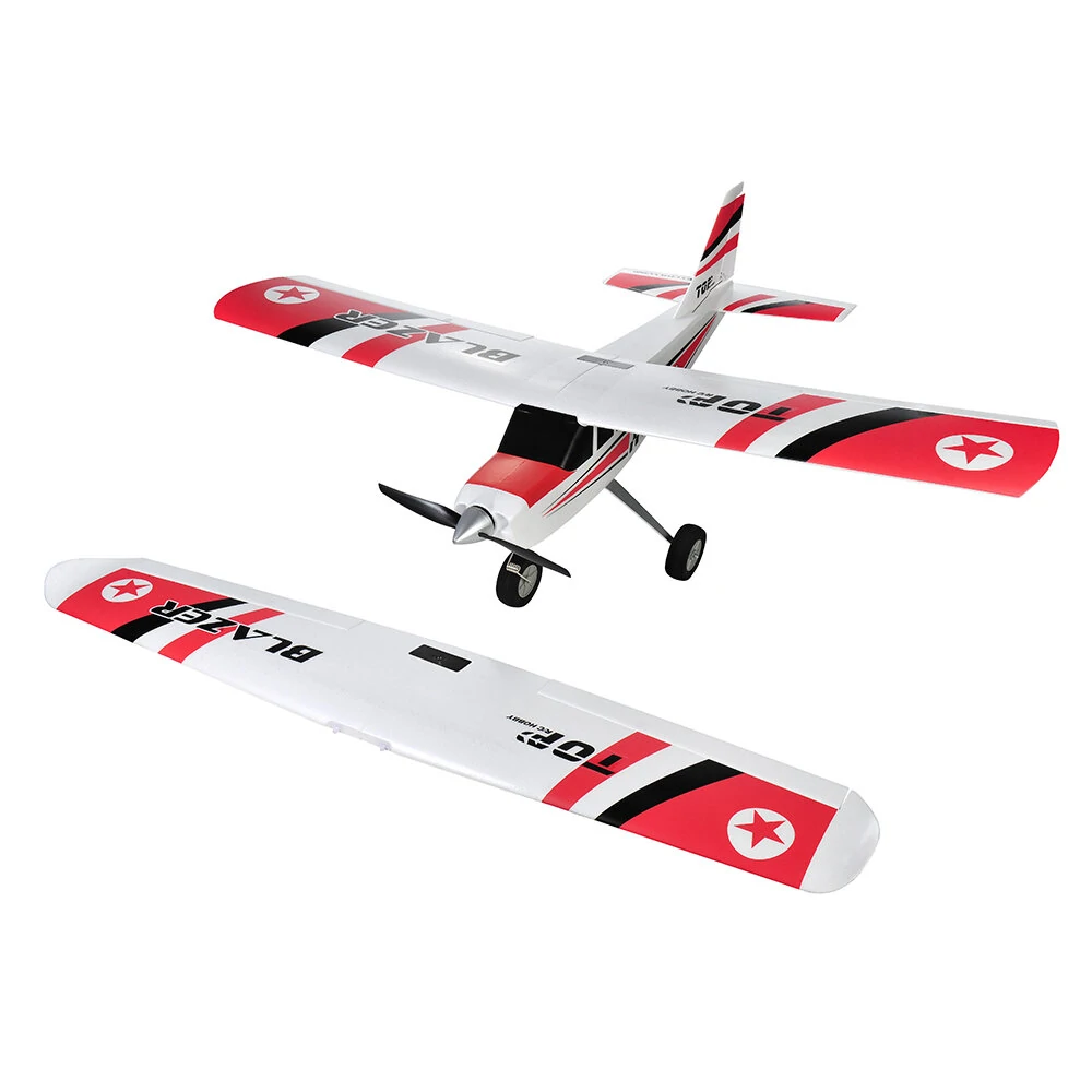 TOP RC HOBBY Blazer mit zwei Hauptflügeln 1200mm/1280mm Spannweite EPO RC Flugzeug Trainer PNP/PNP+Flugsteuerung