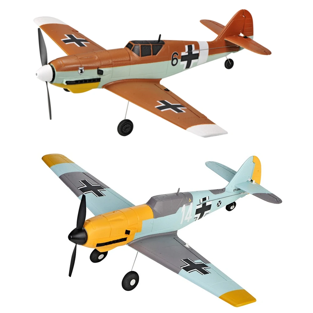 TOP RC HOBBY Mini BF109 450mm Spannweite 2,4GHz 4CH EPP 6-Achsen-Gyro One-Key U-Turn Aerobatic Scaled Warbird RC Flugzeug RTF Für Anfänger