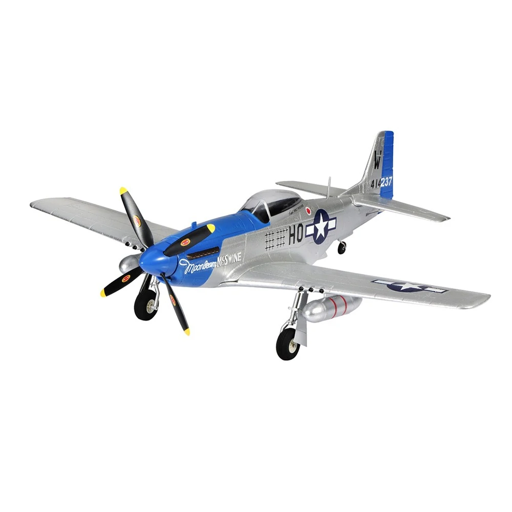 TOP RC HOBBY P-51 Mustang Spannweite von 750mm EPO RC Flugzeug Kriegsvogel Bausatz