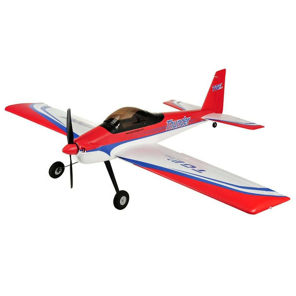 TOP RC Hobby Thunder Pro 1380mm Spannweite EPO Tiefdecker Sport Flugzeug RC Flugzeug PNP