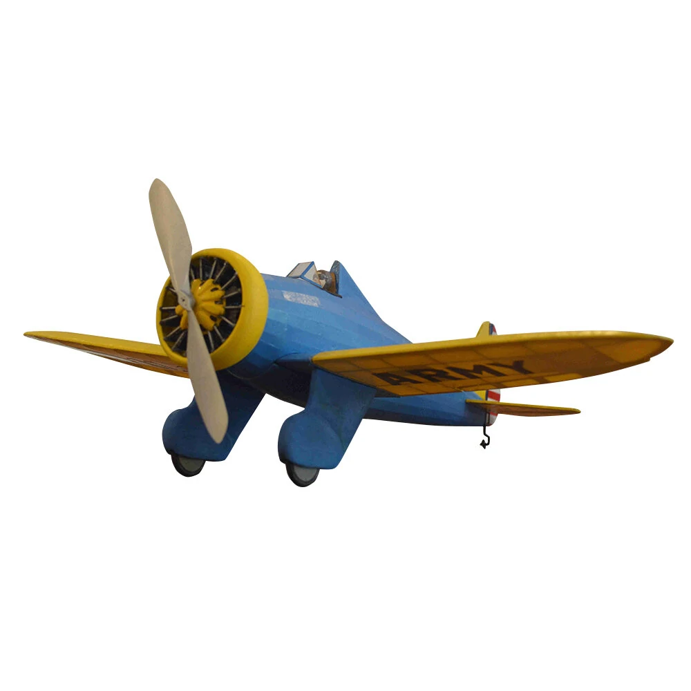 Tony Ray's AeroModel Boeing P-26A Peashooter Maßstab 1/20 381mm Spannweite Balsa Holz RC Flugzeug KIT