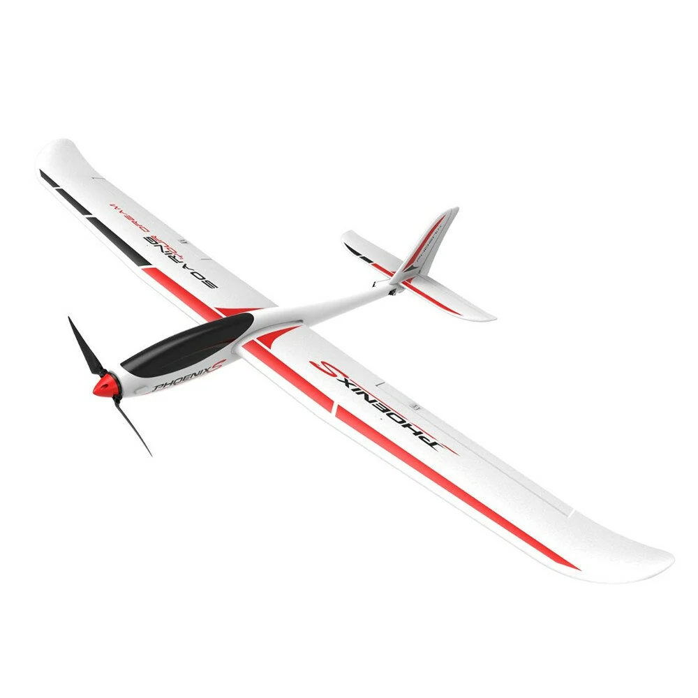 VolantexRC PhoenixS 742-7 4 Kanal 1600mm Spannweite EPO RC Flugzeug mit Stromlinienförmigem ABS-Kunststoff-Fuselage KIT/PNP